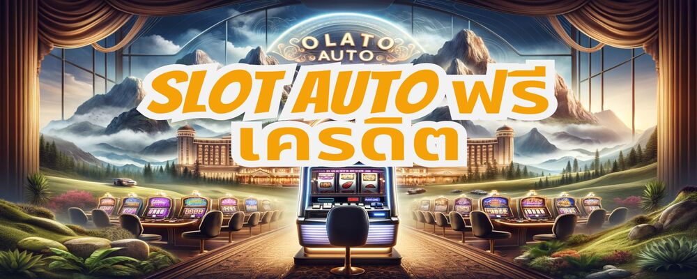 slot auto ฟรีเครดิต